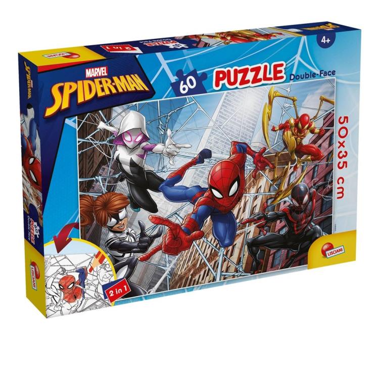 Puzzle dwustronne 60 Marvel Spiderman