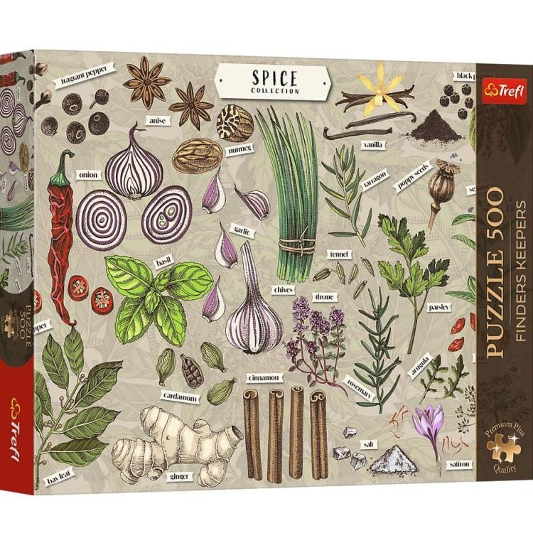Puzzle 500 Finders Keepers: Przyprawy TREFL