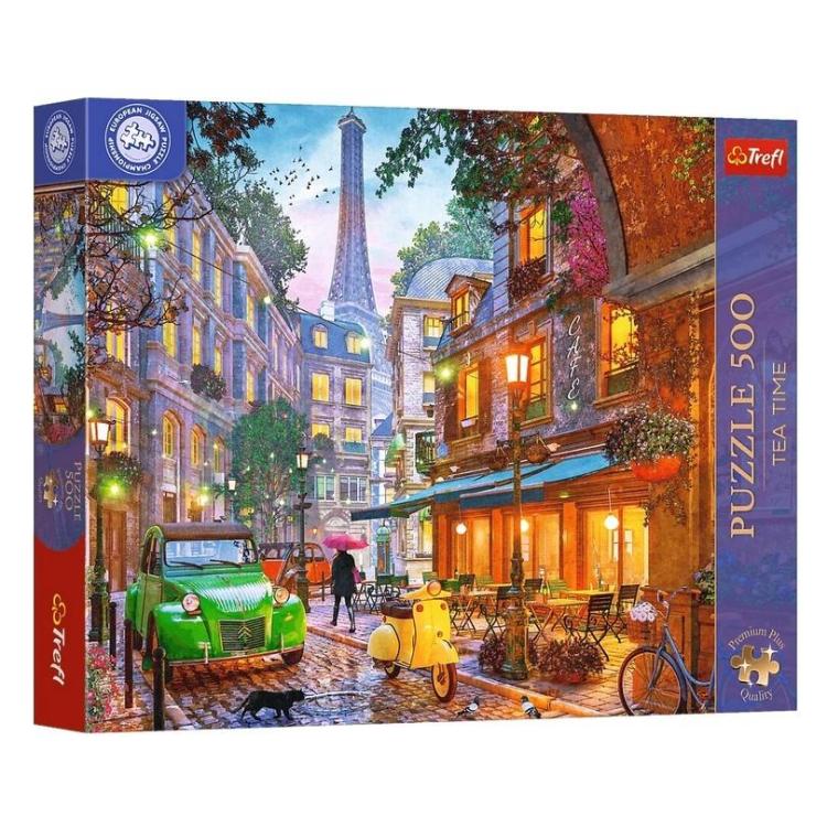 Puzzle 500 Tea Time: Kawiarnia w Paryżu TREFL