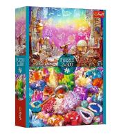 Puzzle 2x500 Kosmos i kryształy TREFL