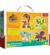 Puzzle Baby Classic - Urocze dinozaury TREFL