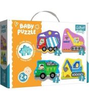 Puzzle Baby Classic - Pojazdy na budowie TREFL