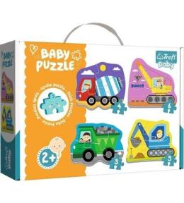 Puzzle Baby Classic - Pojazdy na budowie TREFL