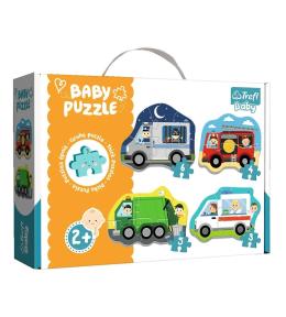 Puzzle Baby Classic - Pojazdy i zawody TREFL