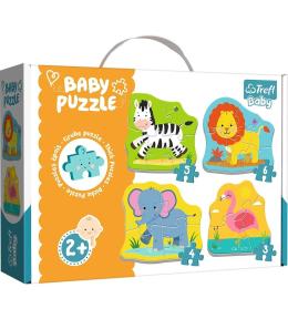 Puzzle Baby Classic - Zwierzęta na safari TREFL