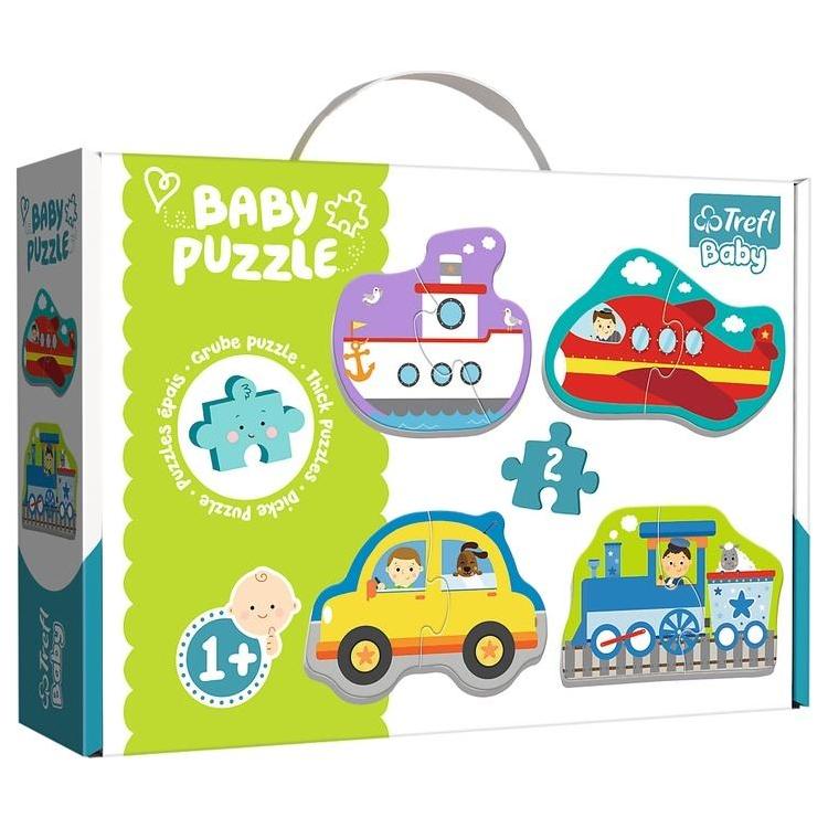 Puzzle Baby Classic - Pojazdy Transport TREFL