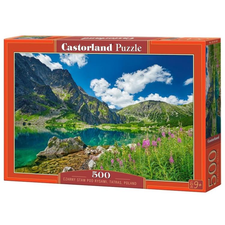 Puzzle 500 Czarny Staw pod Rysami Tatras CASTOR