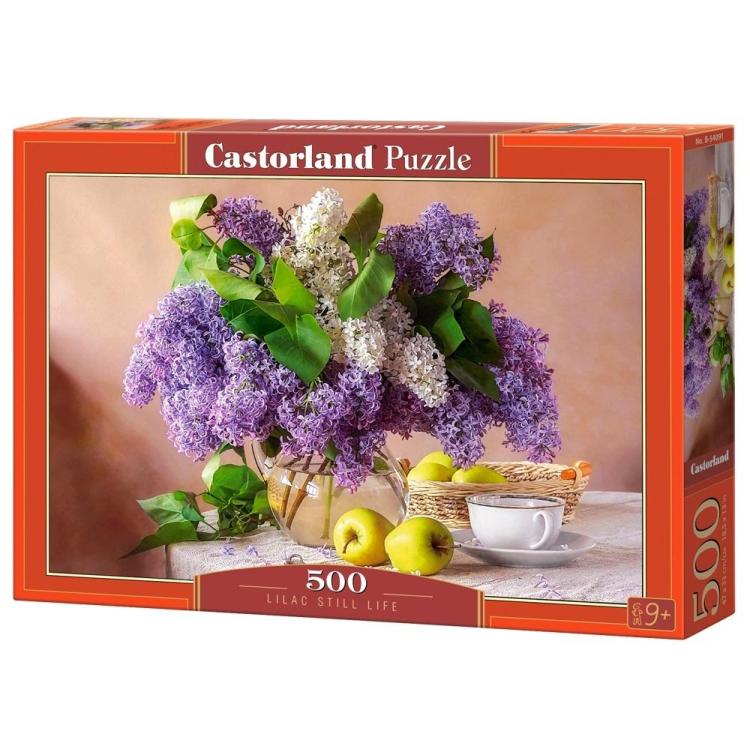 Puzzle 500 Lilac Still Life CASTOR