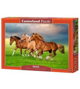 Puzzle 500 Horses in Spring Rush CASTOR
