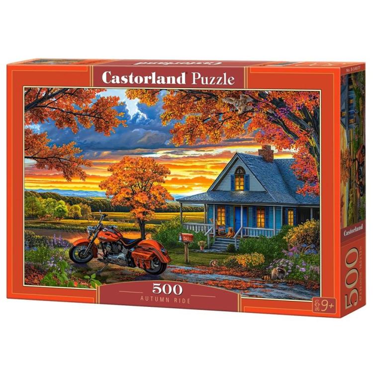 Puzzle 500 Autumn Ride CASTOR