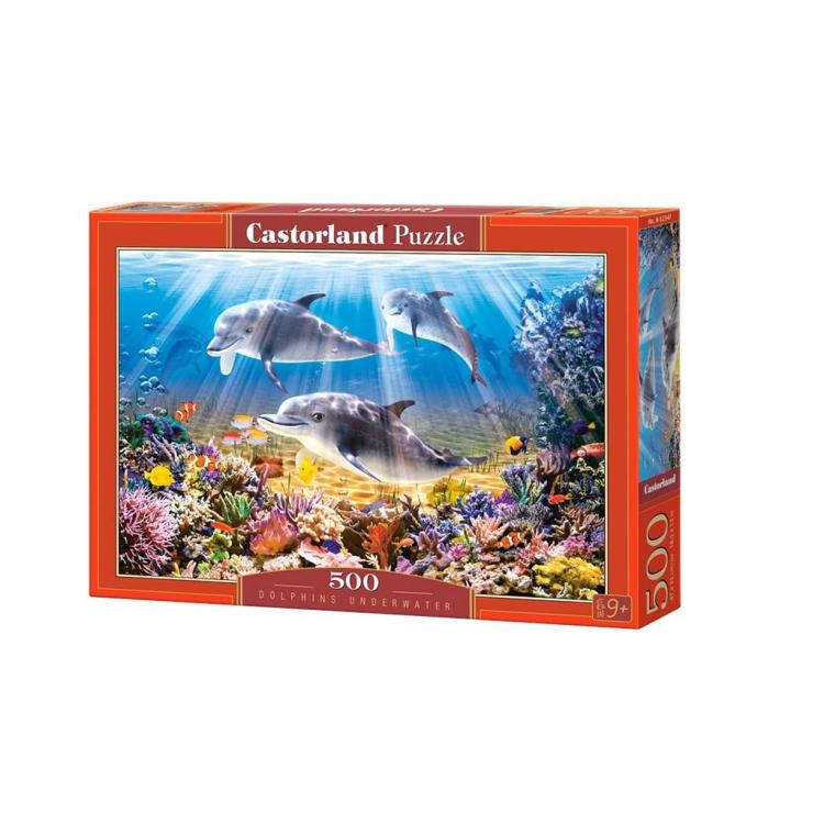 Puzzle 500 Dolphins Underwater CASTOR