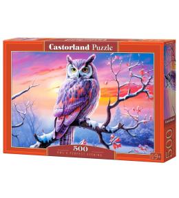Puzzle 500 Owl's Perfect Evening CASTOR