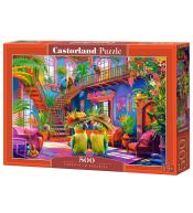 Puzzle 500 Parrots in Paradise CASTOR