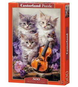 Puzzle 500 Musical Kittens CASTOR