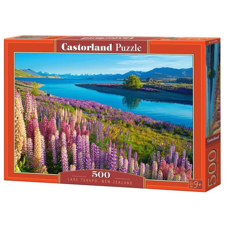 Puzzle 500 Lake Tekapo, New Zealand CASTOR