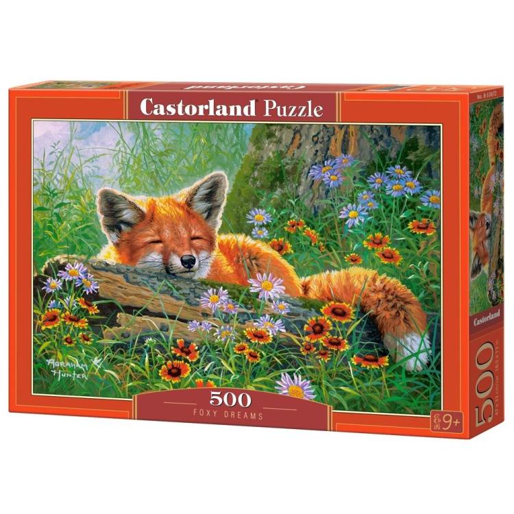 Puzzle 500 Foxy Dreams CASTOR