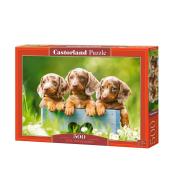 Puzzle 500 Cute Dachshunds CASTOR