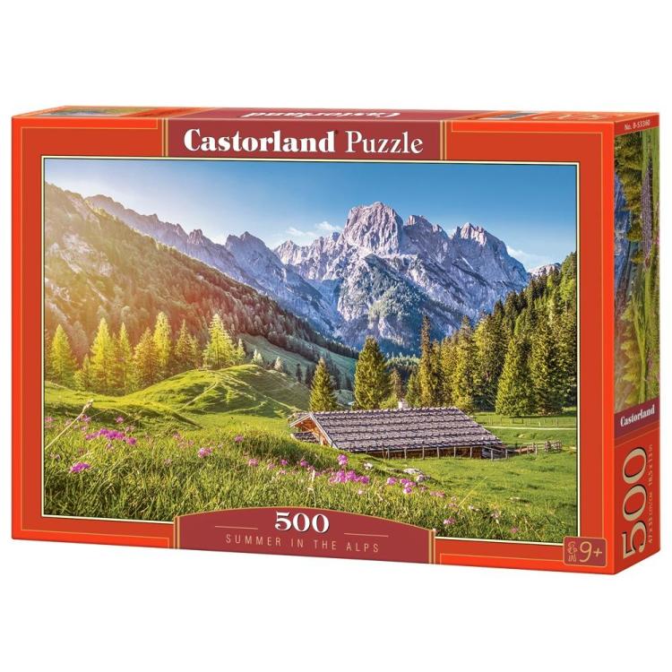 Puzzle 500 Lato w Alpach CASTOR