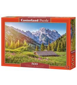 Puzzle 500 Lato w Alpach CASTOR