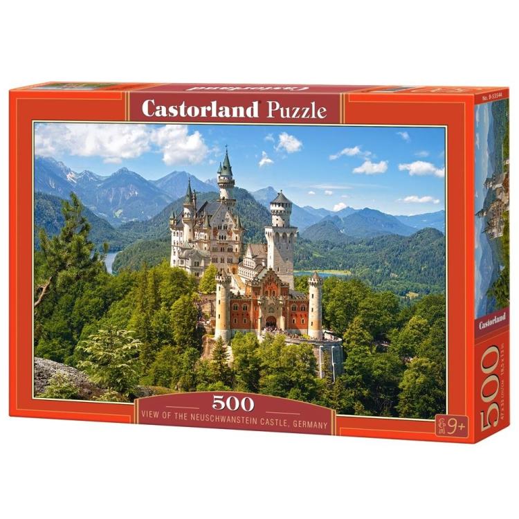 Puzzle 500 Zamek Neuschwanstein CASTOR