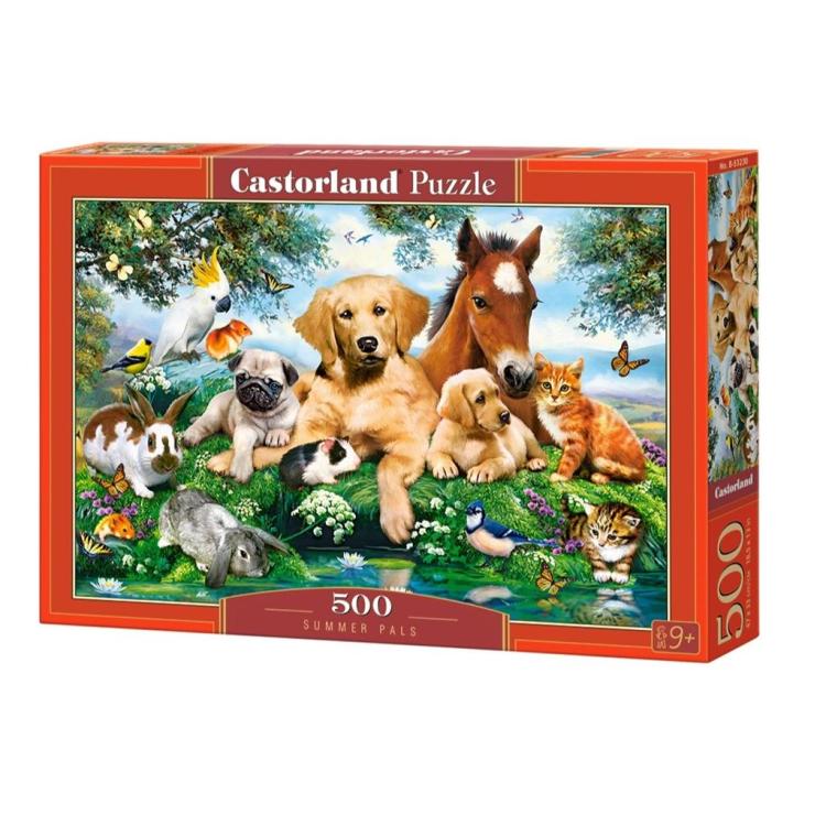 Puzzle 500 Summer Pals CASTOR