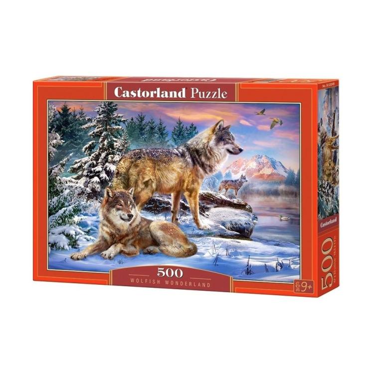 Puzzle 500 Wolfish Wonderland CASTOR