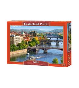 Puzzle 500 View of Bridges in Prague CASTOR