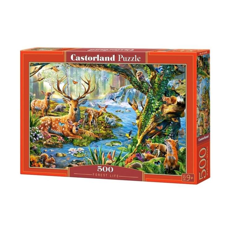 Puzzle 500 Forest Life CASTOR