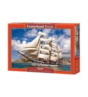 Puzzle 500 Tall Ship Leaving Harbour CASTOR