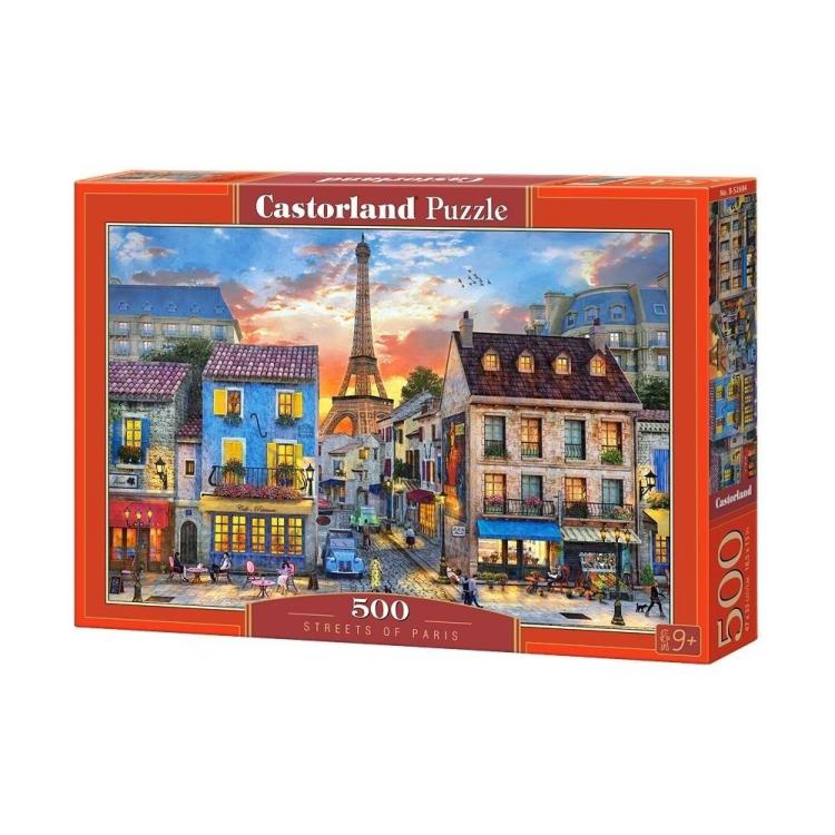 Puzzle 500 Streets of Paris CASTOR