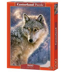 Puzzle 500 Samotny wilk CASTOR