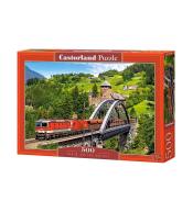 Puzzle 500 Pociąg na moście CASTOR