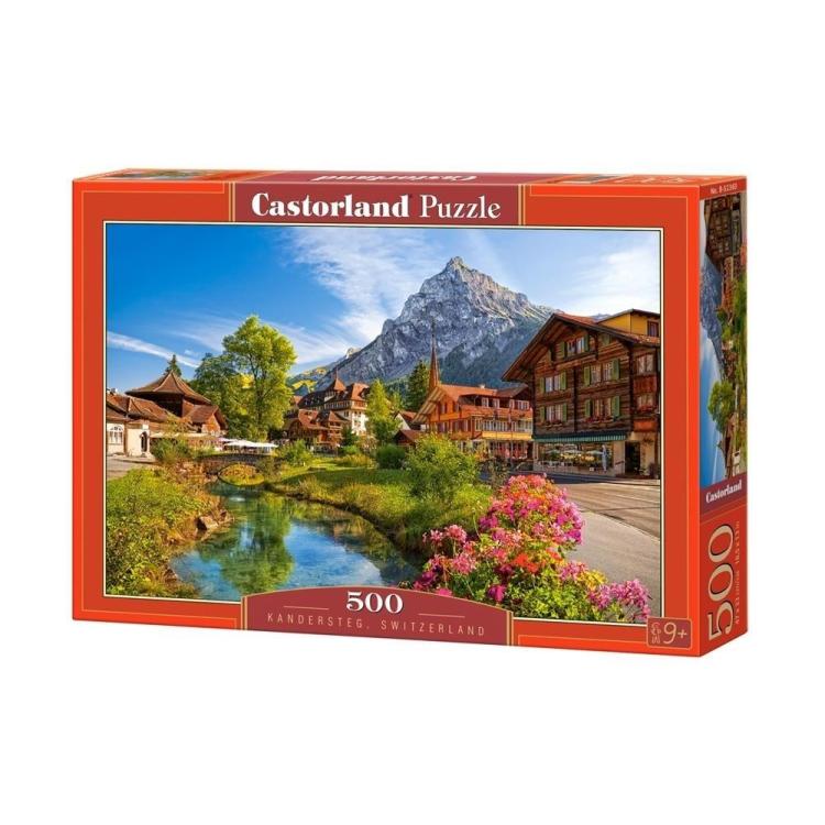 Puzzle 500 Kandersteg, Switzerland CASTOR