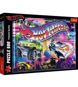 Puzzle 500 Hot Wheels: Lata 80-te TREFL