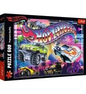 Puzzle 500 Hot Wheels: Lata 80-te TREFL