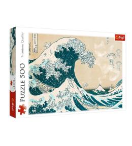 Puzzle 500 Wielka kocia fala TREFL