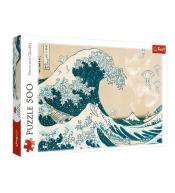 Puzzle 500 Wielka kocia fala TREFL