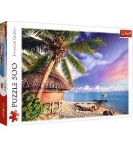 Puzzle 500 Wyspa Bora-Bora TREFL