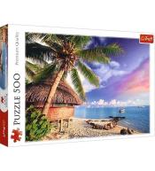 Puzzle 500 Wyspa Bora-Bora TREFL