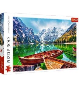 Puzzle 500 Jezioro Braies, Włochy TREFL