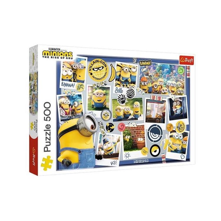 Puzzle 500 Zwariowana kolekcja zdjęć TREFL