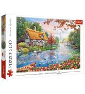 Puzzle 500 Cicha przystań TREFL