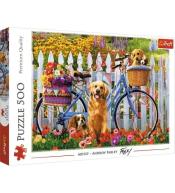Puzzle 500 Pieska przygoda TREFL