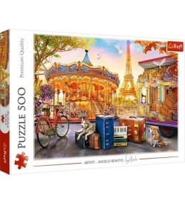 Puzzle 500 Wakacje w Paryżu TREFL