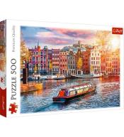 Puzzle 500 Amsterdam Holandia TREFL