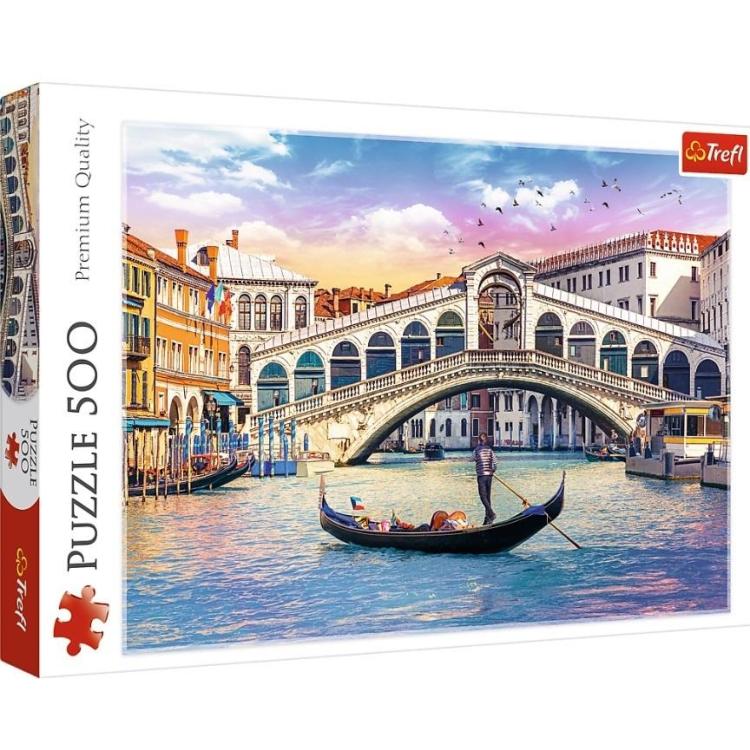Puzzle 500 Most Rialto, Wenecja TREFL