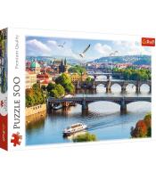 Puzzle 500 Praga Czechy TREFL