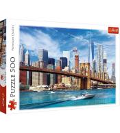 Puzzle 500 Widok na Nowy Jork TREFL