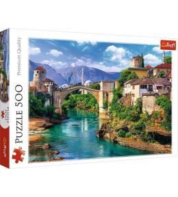 Puzzle 500 Stary most w Mostarze TREFL