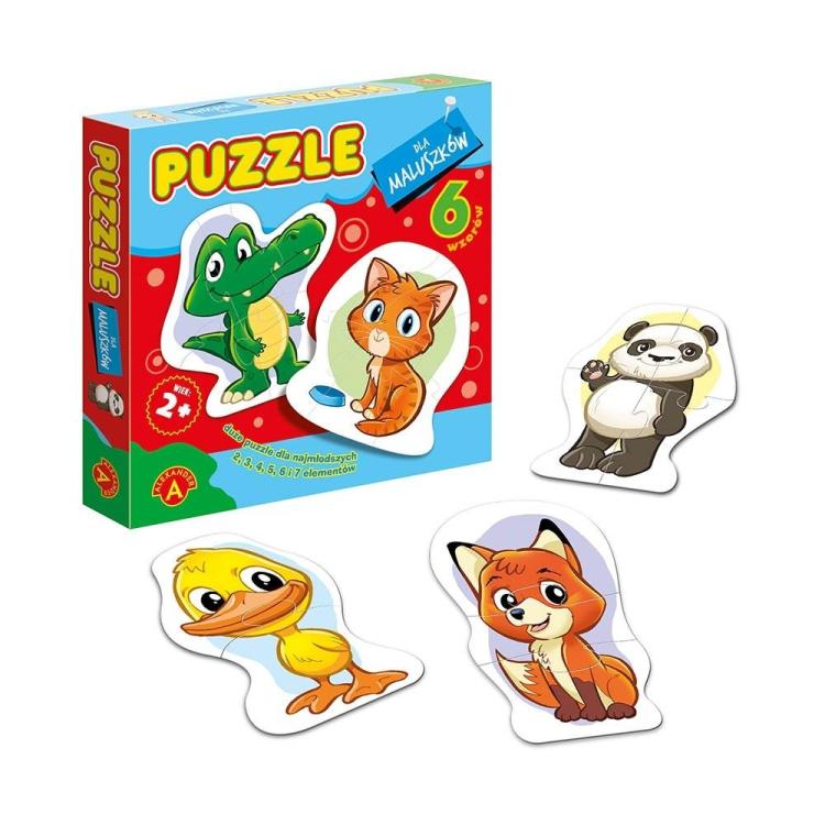 Puzzle dla maluszków Krokodyl ALEX